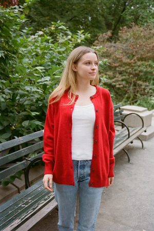 Amalie Wool Cardigan